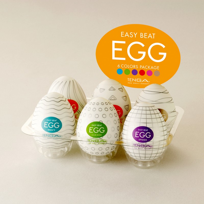 Tenga Eggs - 6 Pack - Original Egg